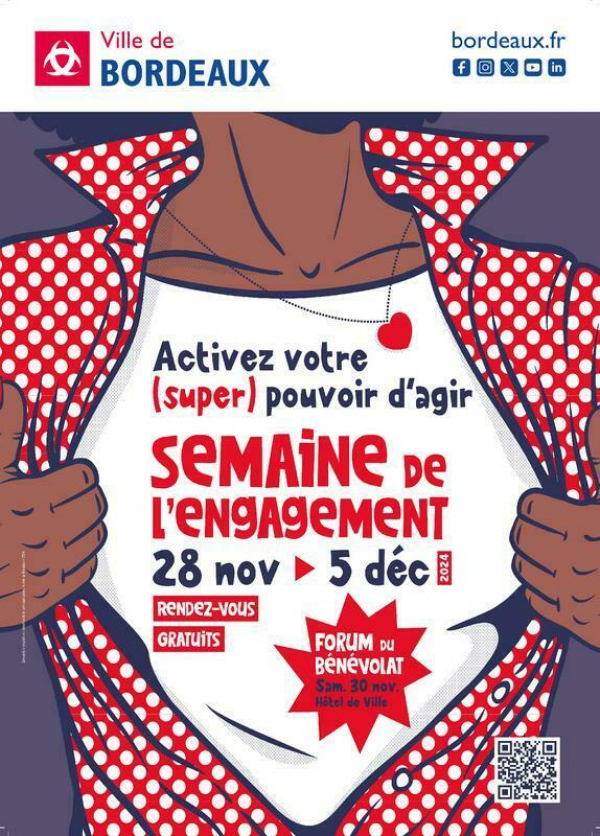 3ème édition de la Semaine de l'engagement à Bordeaux