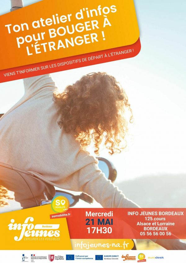 Ton atelier d'infos pour bouger à l'étranger !